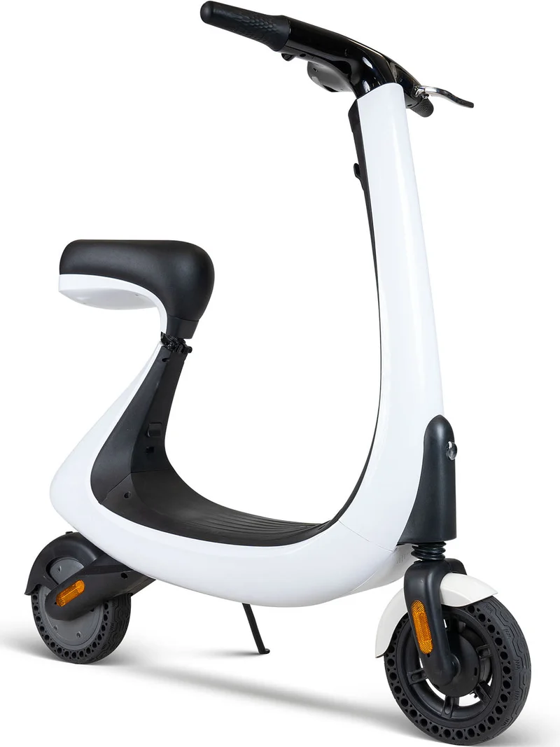 Madd Gear Pendolare LUX Electric Commuter Scooter - White Black