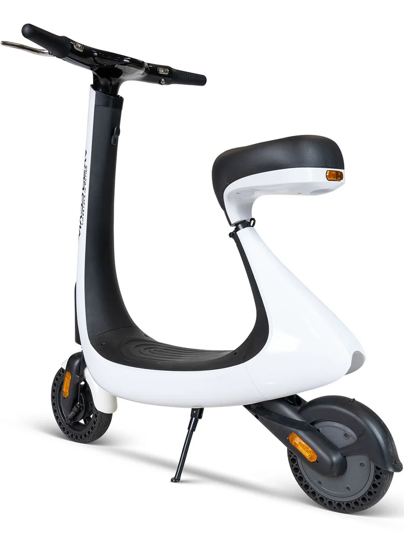 Madd Gear Pendolare LUX Electric Commuter Scooter - White Black