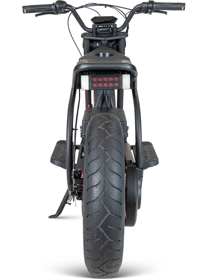 Madd Gear Roadster 600 Electric Mini Bike - Black Red