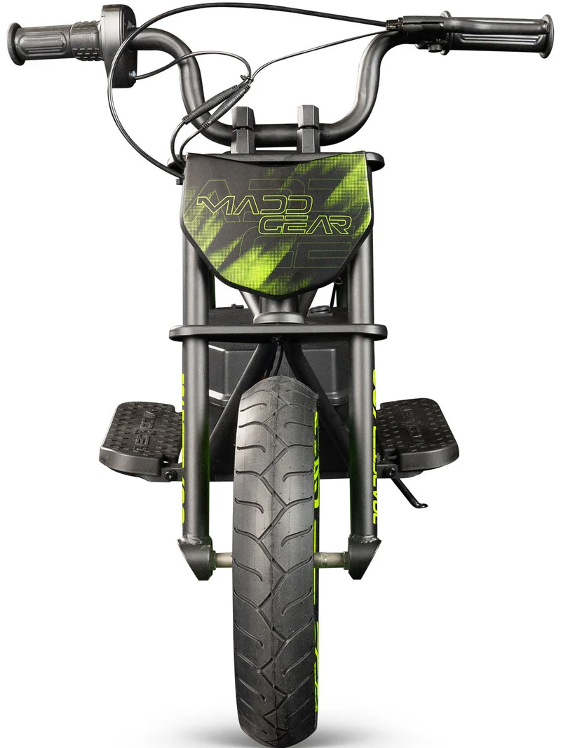 Madd Gear Roadster 400 Electric Mini Bike - Black Green