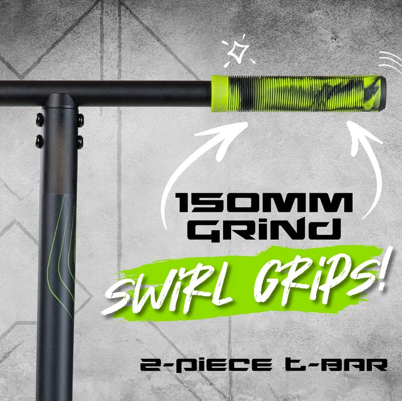 MG Bounce Trampoline Pro Stunt Scooter - Green