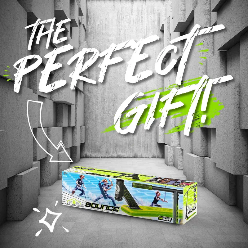 MG Bounce Trampoline Pro Stunt Scooter - Green