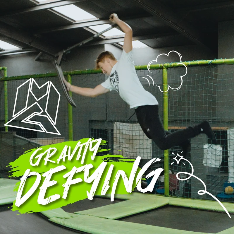 MG Bounce Trampoline Pro Stunt Scooter - Green