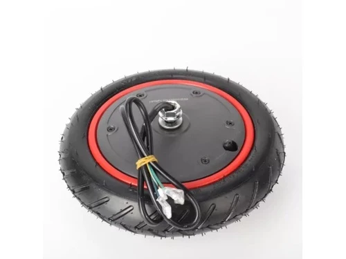 Motor 350W 36V + Luftreifen 8,5 Zoll, Elektroroller-Hinterradnaben Motor Antriebsräder für Xiaomi M365Pro