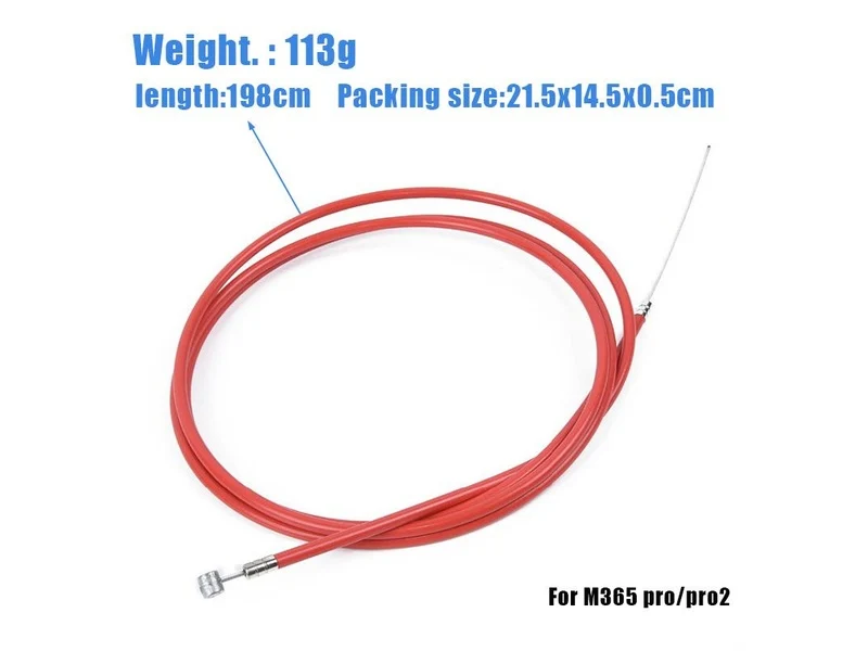 Bremskabel 198CM Rot für Xiaomi M365 Pro