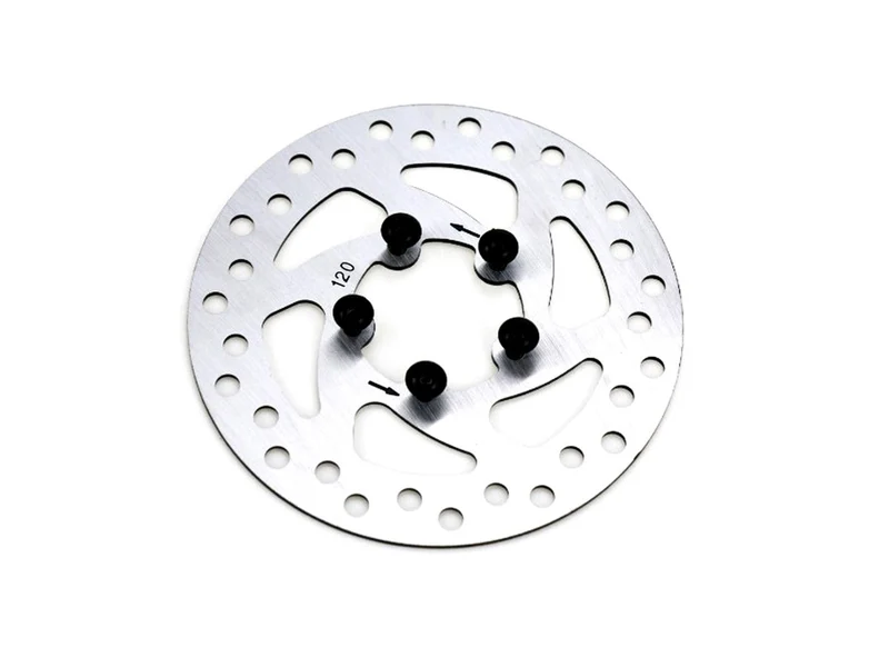 Bremsscheibe 120mm 5 Loch Silber für Xiaomi M365 Pro