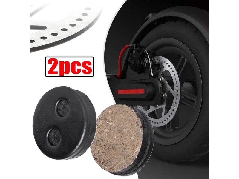 Bremsbeläge Harz Halbmetall 22224mm 1 Paar Schwarz für Xiaomi M365
