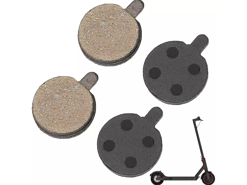 Bremsbeläge Harz Halbmetall 18234mm 1 Paar Schwarz für Xiaomi M365 Pro