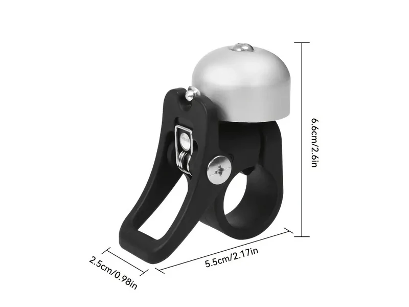 Klingel Standard Silber für Xiaomi M365