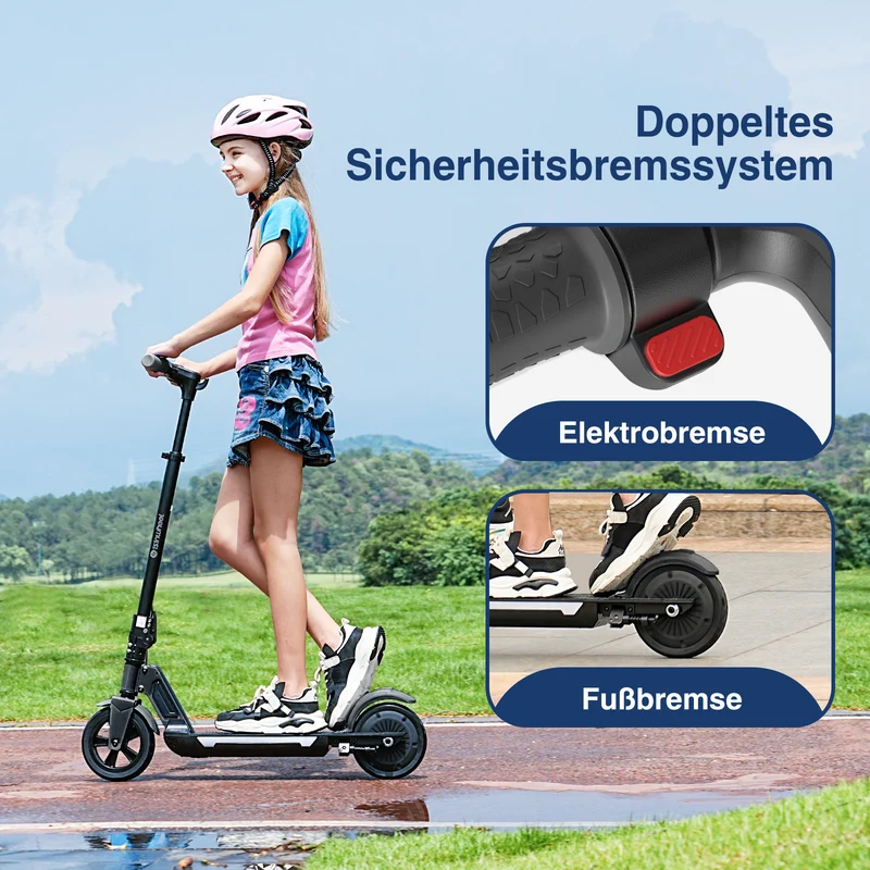 S4/S7 Kinderroller mit leuchtenden Rädern