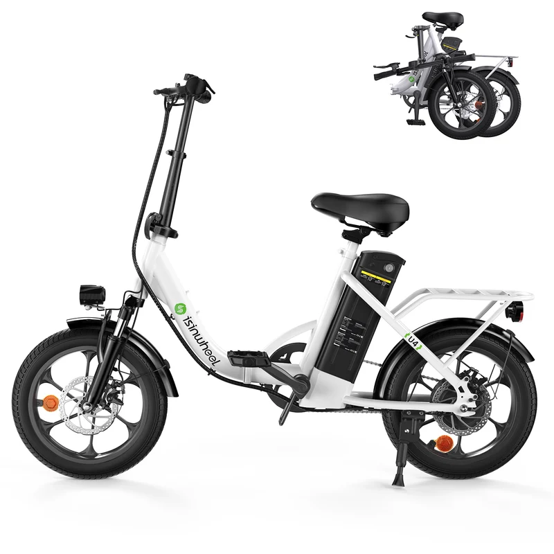 isinwheel U4 Klapp-E-Bike Urban bis zu 88 km Reichweite