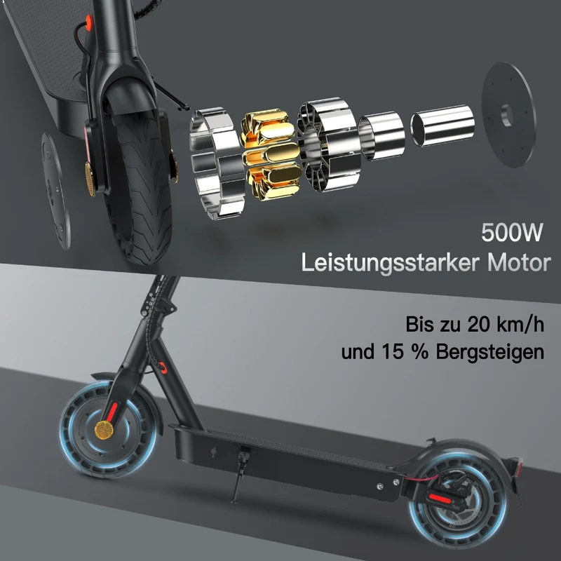 iScooter 500W 10" E9TMax E-Scooter Bündelverkauf