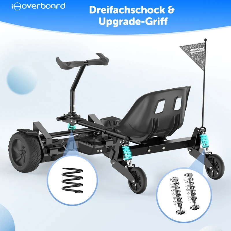 Q6 Hoverboard Sitz(NICHT kompatibel mit H1 Hoverboard)