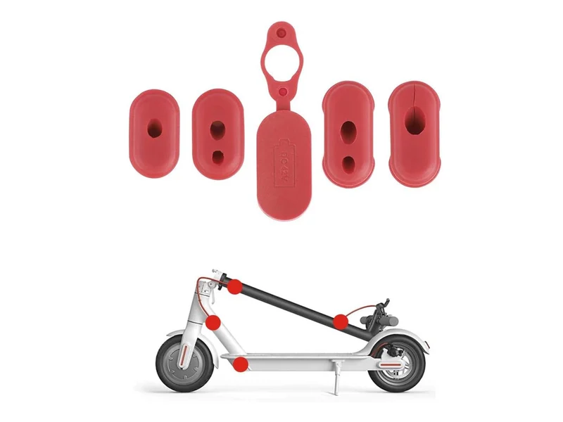 Silikon-Schutzkappen Silikon Abdeckung E-Scooter Ersatzteile für Xiaomi 1S / M365 / Pro