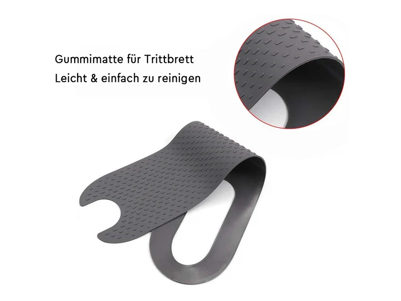 Gummi-Fußpolster, Trittbrettmatte für Xiaomi M365/1S
