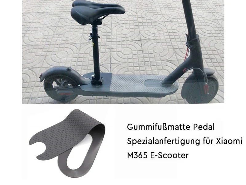 Gummi-Fußpolster, Trittbrettmatte für Xiaomi M365/1S
