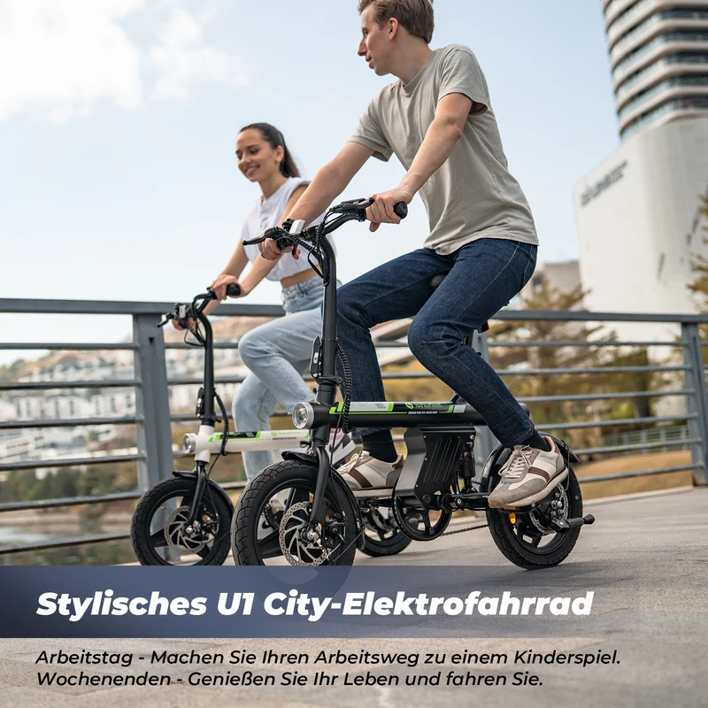isinwheel U1 Ultraleicht Faltbares E-Bike