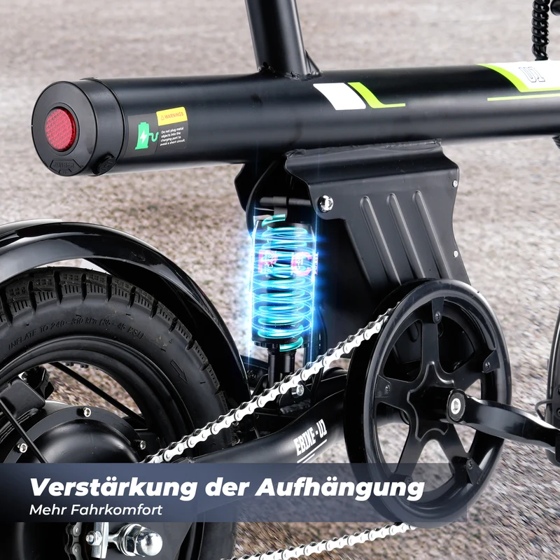 isinwheel U1 Ultraleicht Faltbares E-Bike