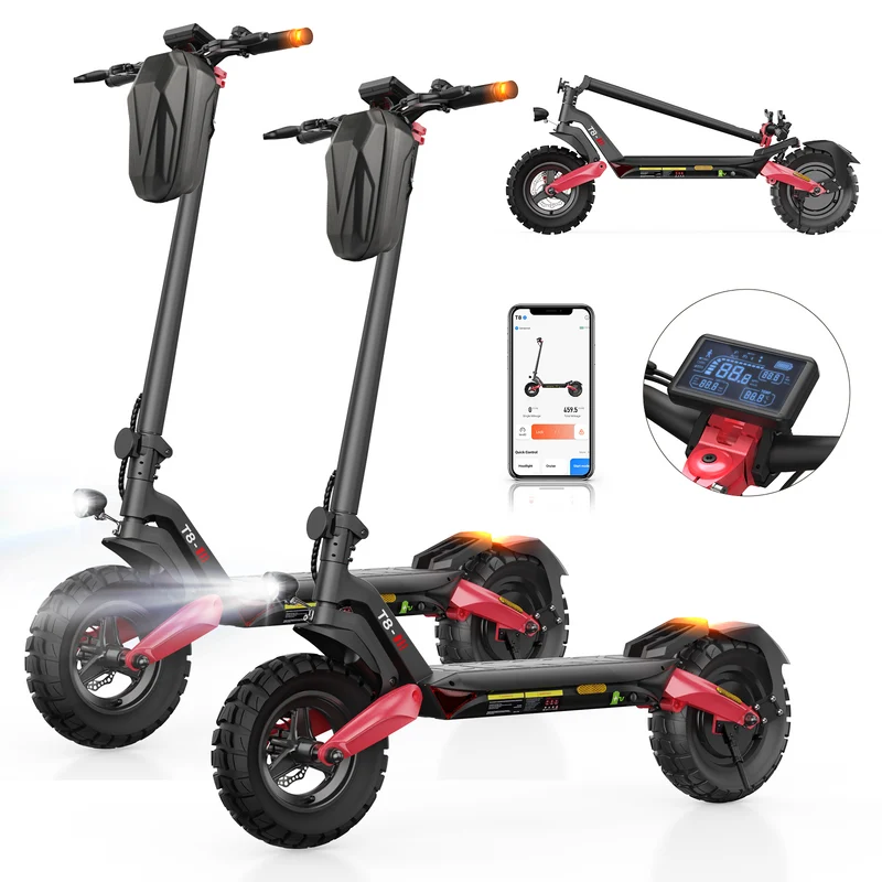 isinwheel T8 High-Performance Offroad E-Scooter Mit Straßenzulassung (ABE, eKFV)