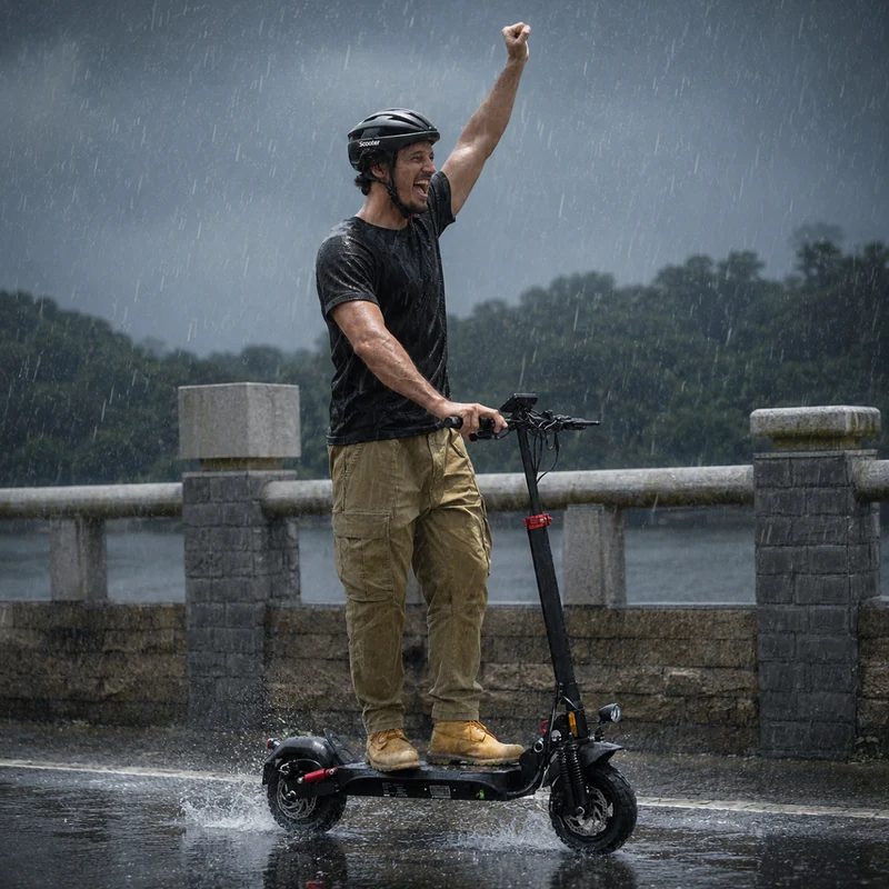 isinwheel T4 All-Terrain Offroad E-Scooter Mit Straßenzulassung (ABE, eKFV)