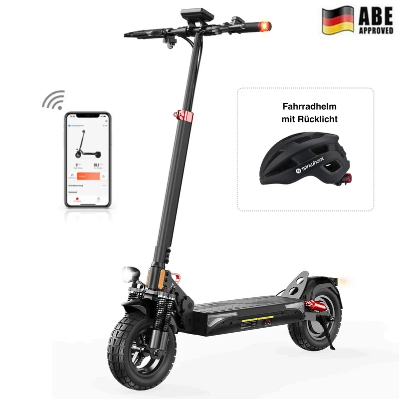 isinwheel T4 All-Terrain Offroad E-Scooter Mit Straßenzulassung (ABE, eKFV)