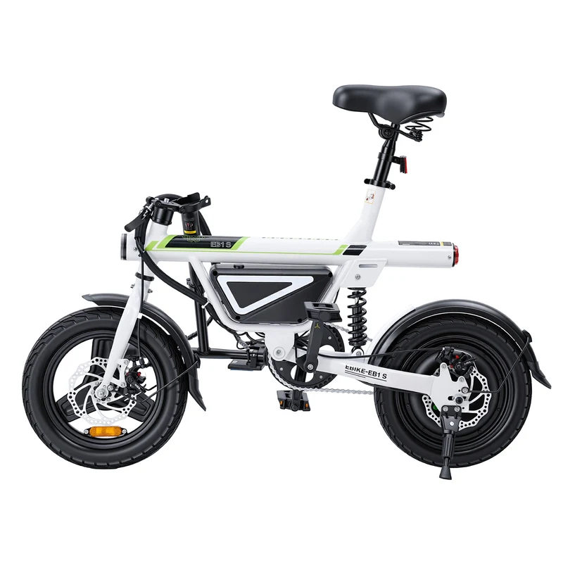 isinwheel EB1S Faltbares E-Bike 55+km mit Schnellem Laden