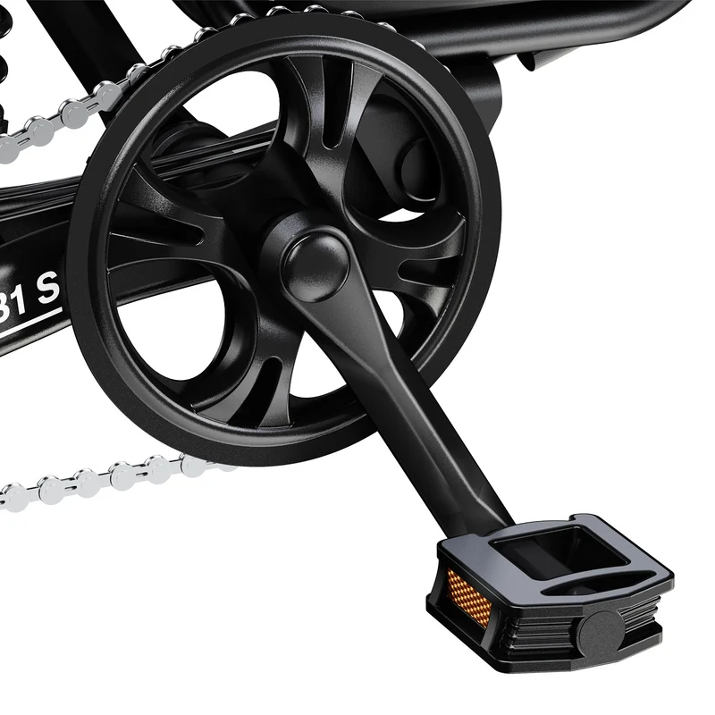 isinwheel EB1S Faltbares E-Bike 55+km mit Schnellem Laden