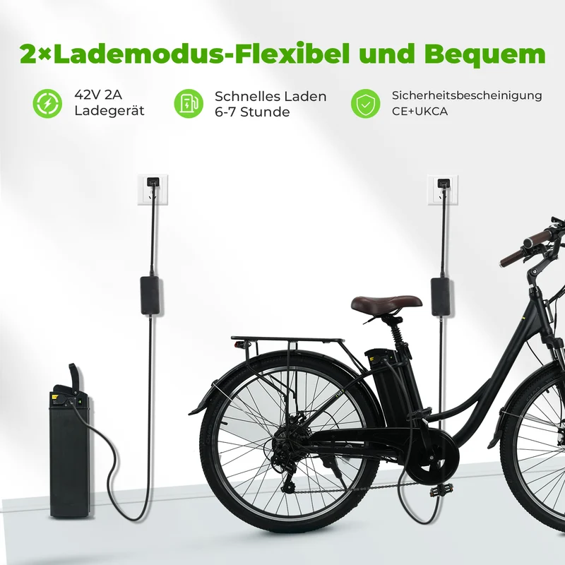 U2 Tiefeinsteiger E-Bike Damen Und Herren