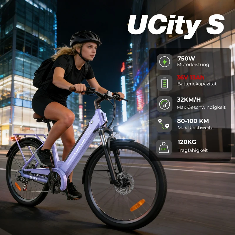 U2 Tiefeinsteiger E-Bike Damen Und Herren