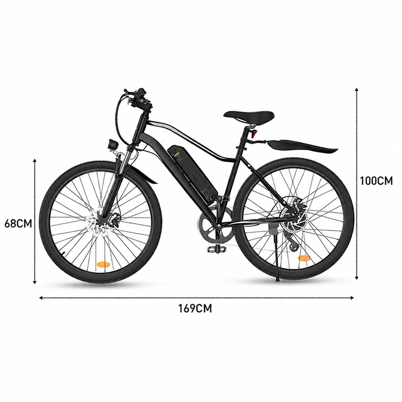 isinwheel EB3S E-Mountainbike 26 Zoll mit 100km Reichweite