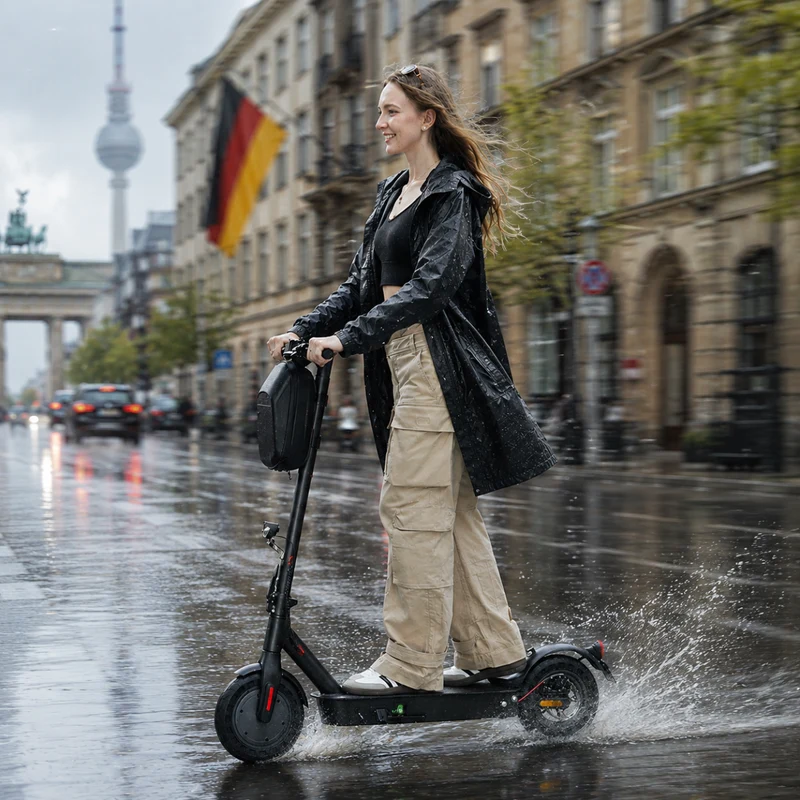 isinwheel E9 Ultraleicht Kompakter E-Scooter Mit Straßenzulassung (ABE, eKFV)