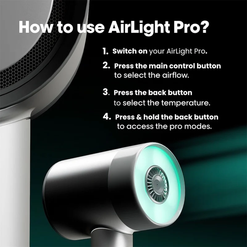 AirLight Pro Infrared Hair Dryer