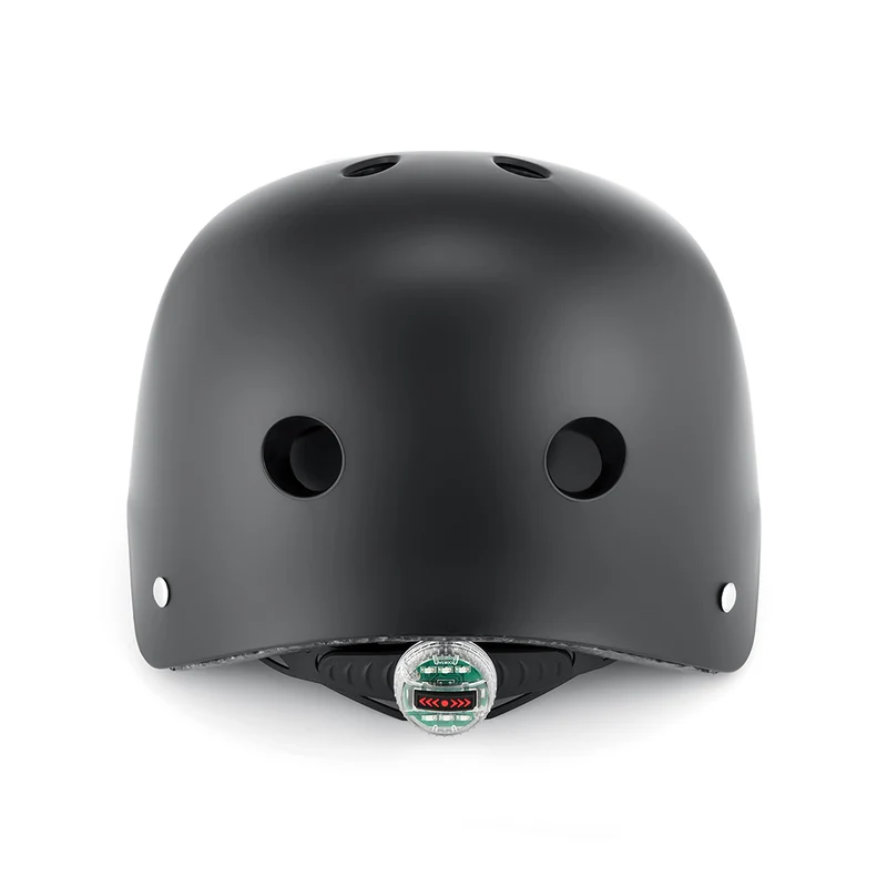 iScooter Helm mit mattierter PC-Schale und LED-Rücklicht