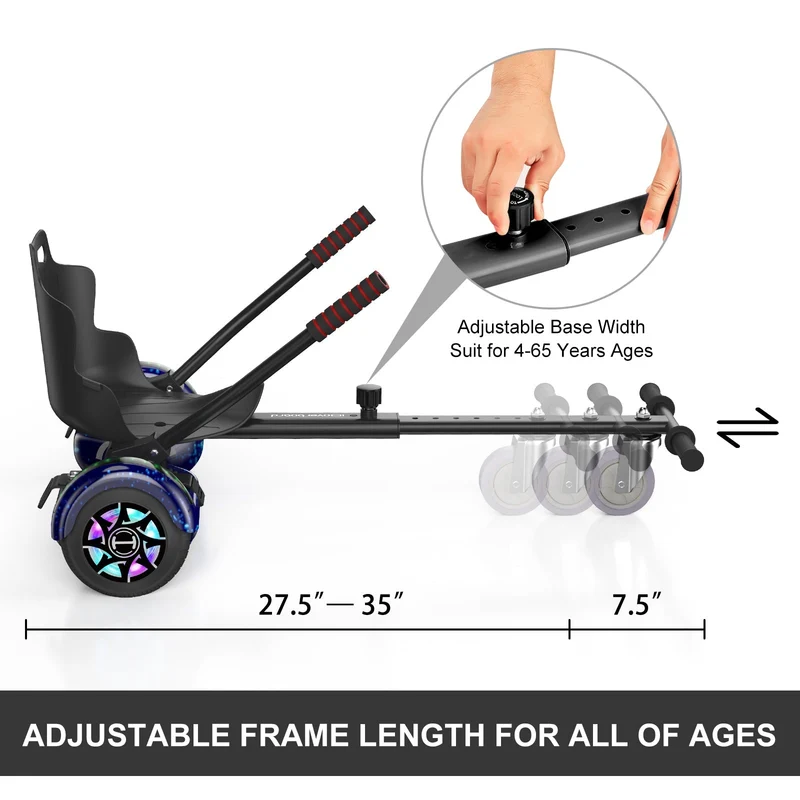 K3 Hoverboard Sitz