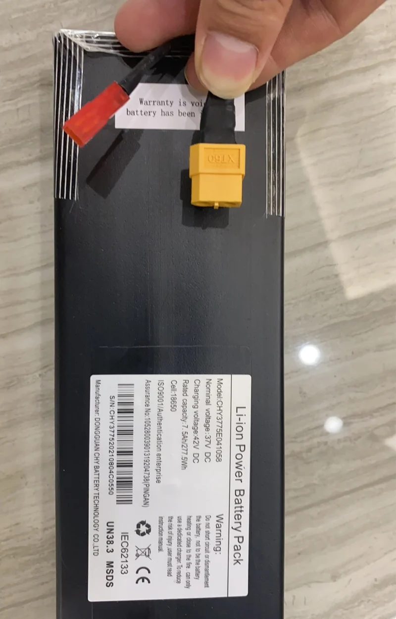 7,5 Ah Batteriewechsel für E Scooter E9/E9pro/E9max