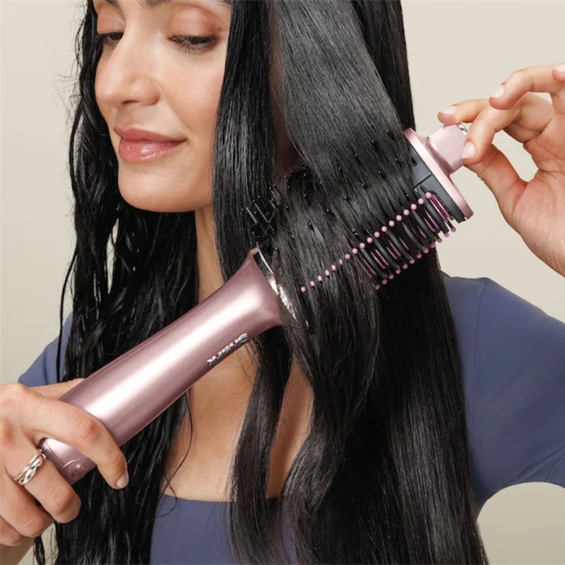 Glossi 2-in-1 Hot Tool and Air Glosser - Peony Pink