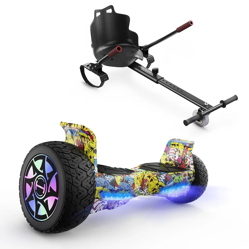 iHoverboard H8/H8MAX LED Schwarz Hoverboard Gelände 8.5"