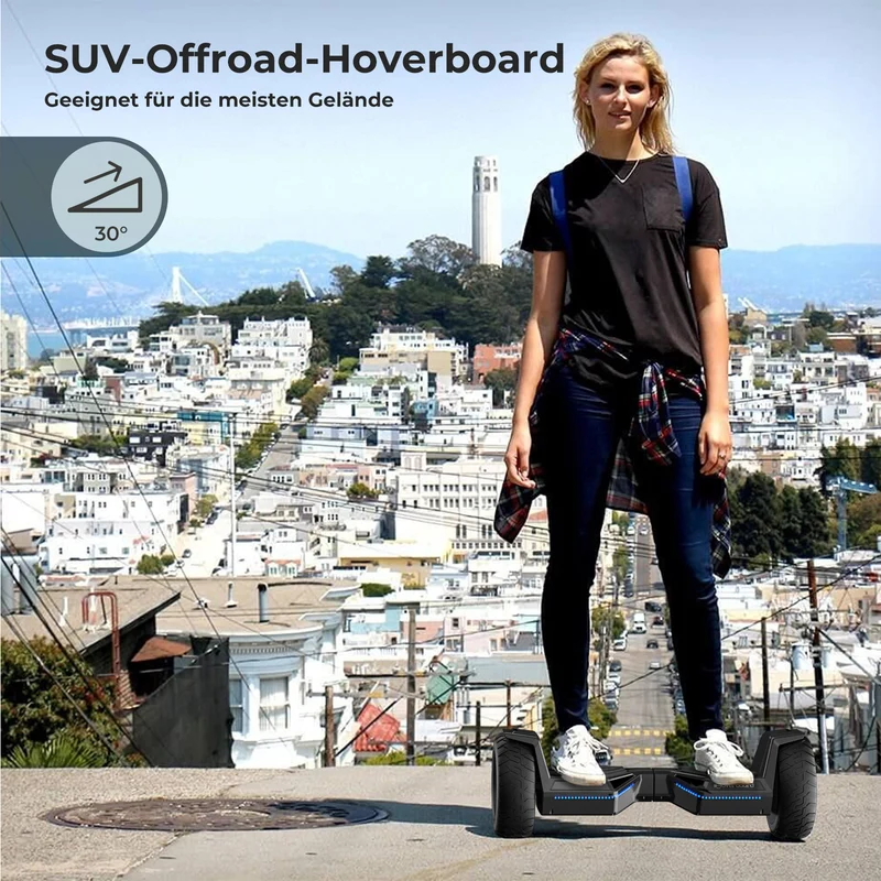H8MAX/H8 LED Hoverboard Gelände 8.5"