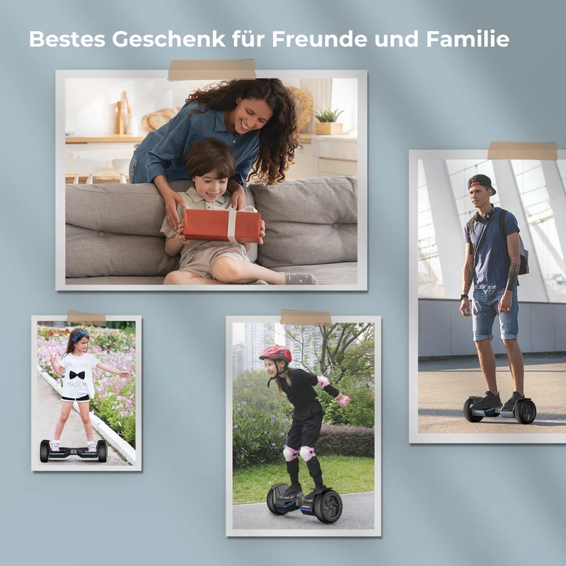 H8MAX/H8 LED Hoverboard Gelände 8.5"