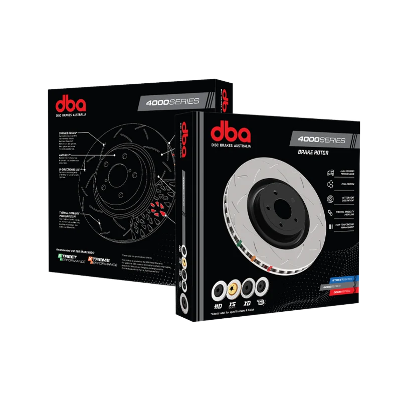 DBA42393S - 4000 series - plain - für Porsche 911 / Boxster / Cayman