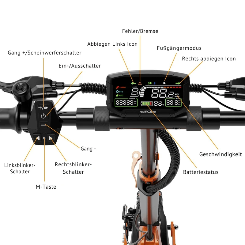 RCB Offroad E-Scooter D7 Pro (ohne ABE)