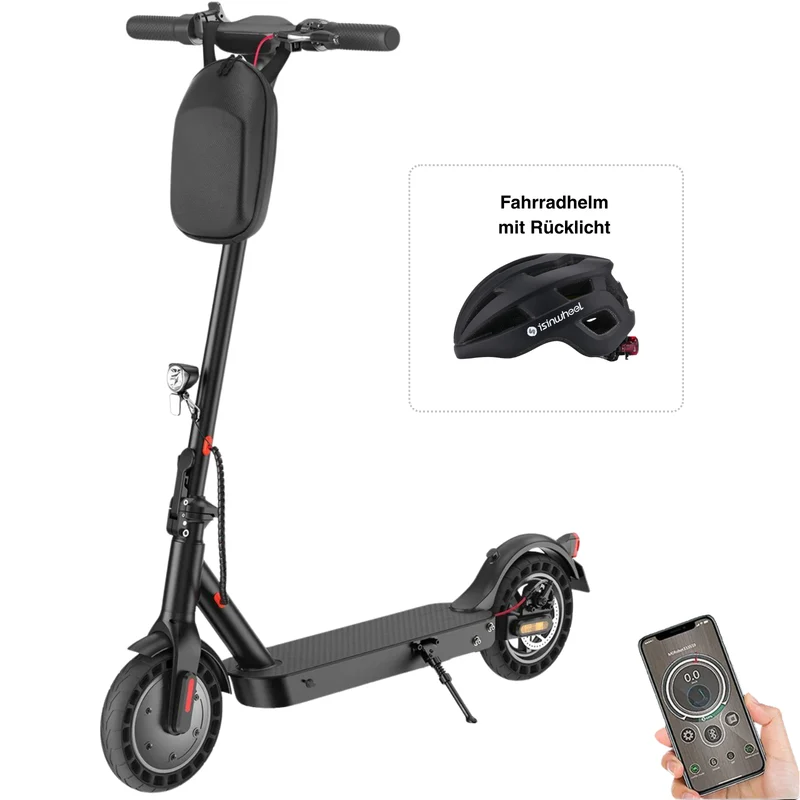 E9TMax City-Pendler E-Scooter Mit Straßenzulassung (ABE, eKFV)