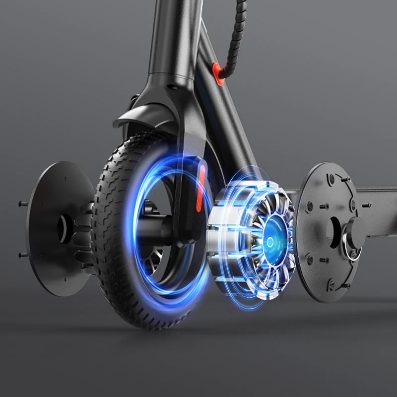 isinwheel E9 Ultraleicht Kompakter E-Scooter Mit Straßenzulassung (ABE, eKFV)