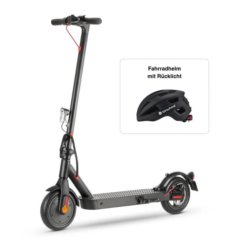 isinwheel E9 Faltbarer E-Scooter Ultraleicht Mit Straßenzulassung (ABE, eKFV)