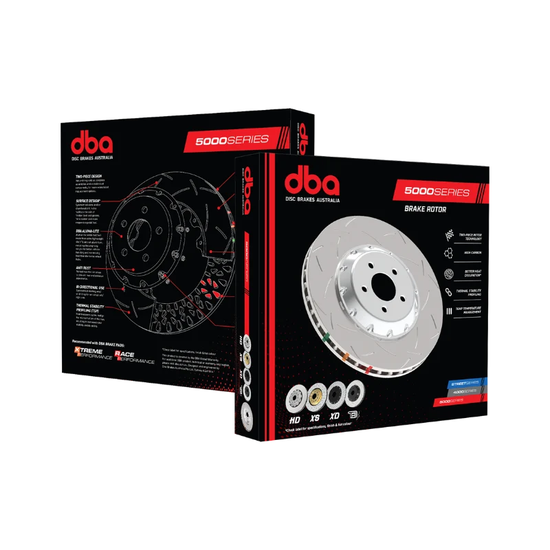 DBA52280SLVS - 5000 series - T3 Slotted Silver Hat - für BMW 1 Series / M3