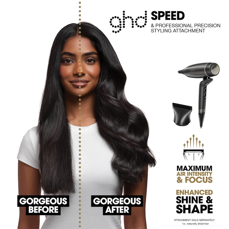 Speed Halo Styling Concentrator White Attachment