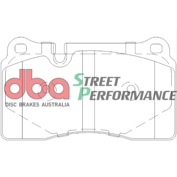 DB2228SP - Brake Pads Street Performance ECE R90 certified | Front Axle - für BMW B10 (E39)
