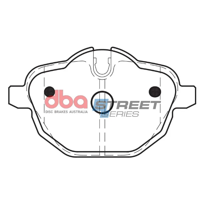 DB2225SS - Brake Pads Street Series Ceramic | Front Axle - für BMW 5- / 6- / 7 Series / X3 / X4 / Z4 / i8