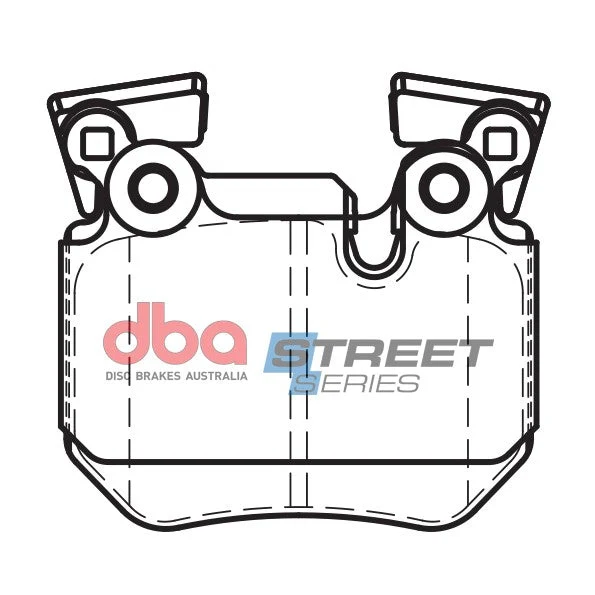 DB2196SS - Brake Pads Street Series Ceramic | Rear Axle - für BMW 1 Series