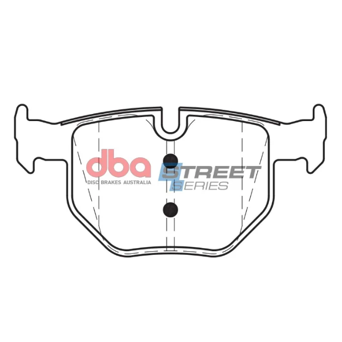 DB1694SS - Brake Pads Street Series Ceramic | Rear Axle - für BMW 5- / 6 Series